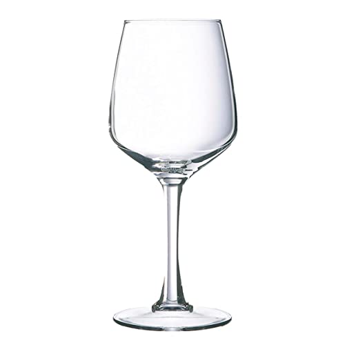 Arcoroc Lineal Bicchiere Da Vino, Vetro Temperato, Trasparente