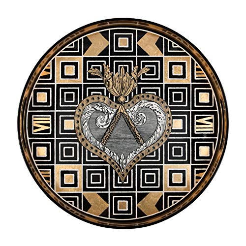 Christian Lacroix Atout Couer Round Lacquer Tray