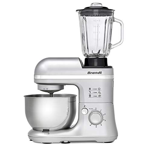 Robot Multifonctions - Brandt - Km650Bs - Gris Argent
