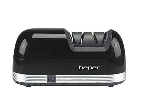 Beper P102Acp010 Affilacoltelli, Plastic, Nero