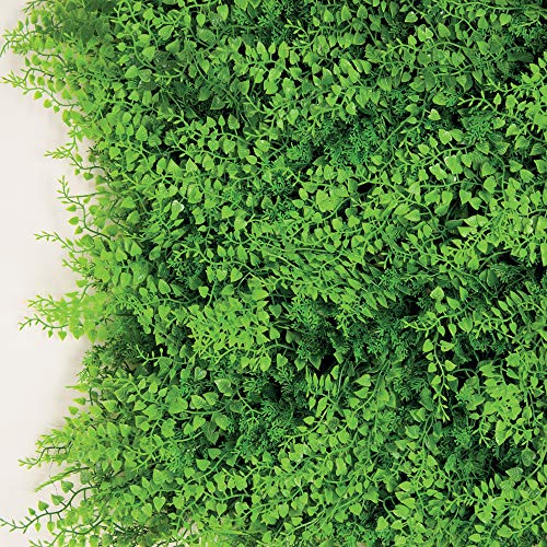 Tenax Siepe Sintetica A Pannelli Per Parete Giardino Verticale, Tipo Felce, Divy 3D Panel Fern 0,50 X 1 M, Componibile Per Decorazione E Schermatura