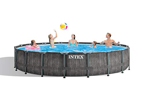 18Ft X 48In Greywood Prism Frame Premium Pool Set