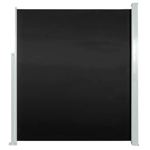 Vidaxl Tendalino Laterale Balcone Patio Terrazzo 160X300Cm Nero Tenda Parasole