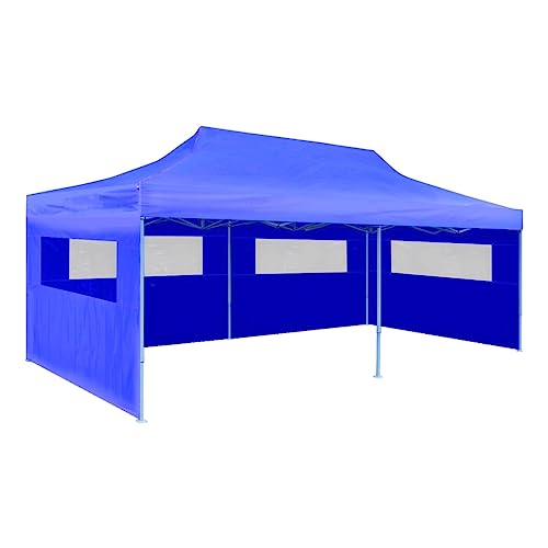 Tenda Per Feste Pop-Up Pieghevole 3 X 6 M Blu
