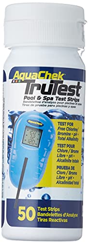 Ocedis - Confezione Di 50 Strisce “Trutest”, Utilizzabili Con Strumento “Aquacheck” Per Misurare Il Ph Dell’Acqua, Di Colore Blu, Dimensioni Di 21 X 1