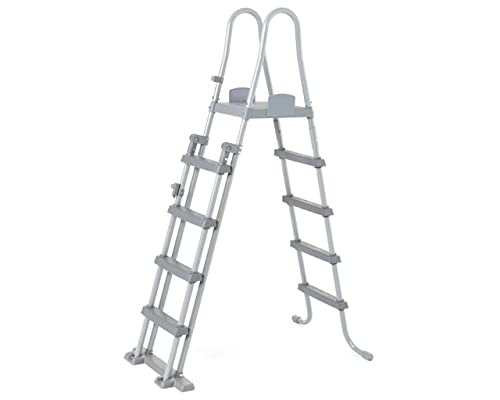 Bestway 58332 | Flowclear - Scaletta Di Sicurezza Per Piscina, 132 Cm