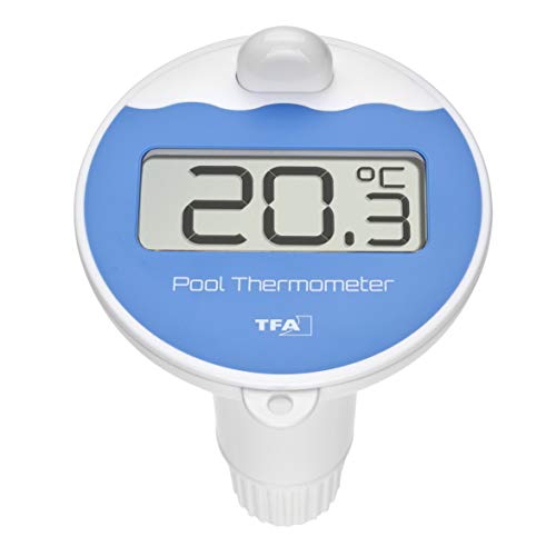 Tfa Dostmann Trasmettitore Piscina Con Display, 30.3238.06, Per Marbella 30.3066.01 E Stazione Meteo Tfa Wlan 35.8001 | 35.8002 | App 35.8000, Display