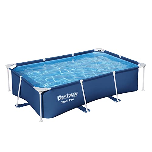 Bestway 56403-5 Piscina Fuori Terra Steel Pro Rettangolare Da 259X170X61 Cm