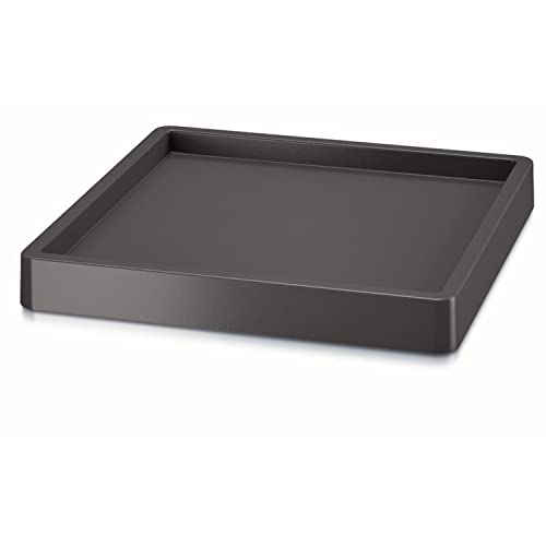 Artplast Piattino Quadrato Supporto Respana, Antracite - 36X36 Cm