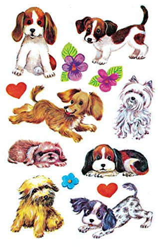 Avery - Zweckform Z-Design Sticker Cani Nel Contenuto Di Carta: 3 Consigli Di Amministrazione Di 13 Adesivi (4340)