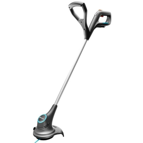 Gardena Trimmer A Batteria Smallcut 23/18V P4A Set Pronto All’Uso: Trimmer Con Diametro Di Taglio Di 230 Mm, Impugnatura Ergonomica, Peso Ridotto, Lam