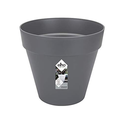 Elho Loft Urban Vaso, Antracite, 30 Cm