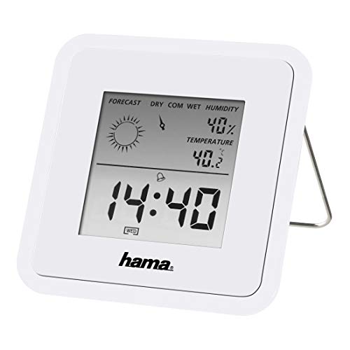 Hama Termoigrometro Th 50, Bianco