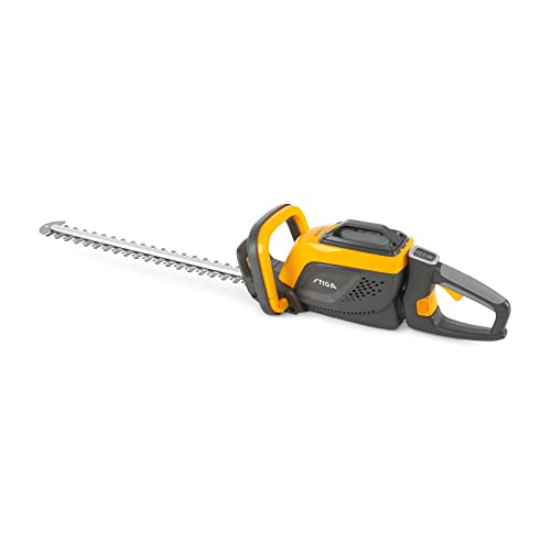 Stiga Tagliasiepi A Batteria Sht 500 Ae, Lama A Doppia Azione Da 58 Cm, Spaziatura Denti 27 Mm, 420 W Con Spazzole, Batteria E Caricatore Non Inclusi