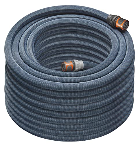 Gardena Liano Xtreme 3/4 Pollici, Set Da 30 M: Tubo Da Giardino In Tessuto Molto Robusto, Per Rubinetti Interni, Con Tubo Interno In Pvc, Peso Ridotto