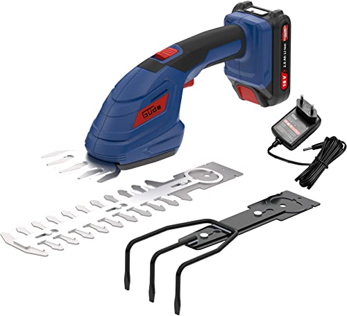 Güde Batteria Gps 18 – 201 – 05 (18 V, Attacco Per Cesoie Per Siepi/Cespugli), Blu, Nero, Rosso