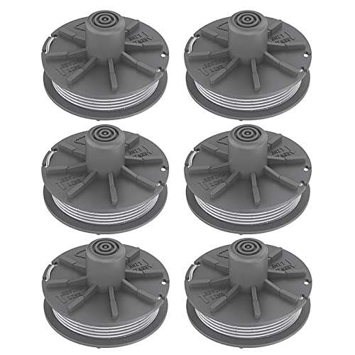 Chuancheng Bobina Linea 6Pcs Per Gardena 5307-20 Linea Tagliaerba Per Easycut 400 Art. 8846, Easycut 400/25 Art. 9807, Comfortcut450 Art.8847 - Bobina