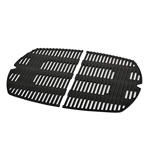Onlyfire Ghisa Griglia Per Weber Q300, Q320, Q3000, Q3100, Q3200 Grill A Gas,Bbq Grid Grill Ricambi Barbecue Gas Ghisa Accessori Per Weber 7646 Grigli