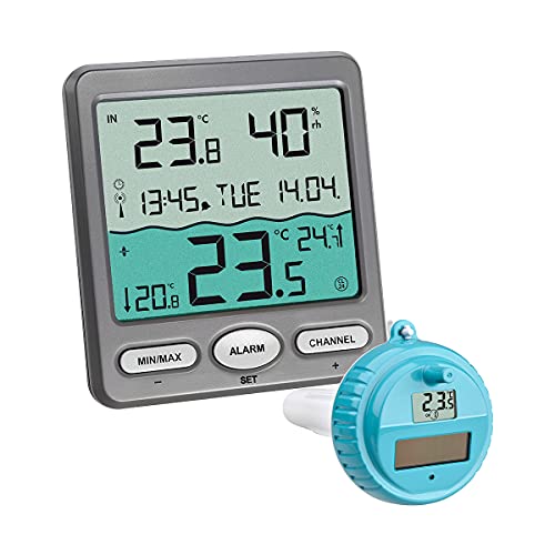 Tfa Dostmann Venice Pool Thermometer, 30.3056.10, Per Il Monitoraggio Della Temperatura Dell'Acqua In Piscine, Laghetti O Vasche Idromassaggio Termome