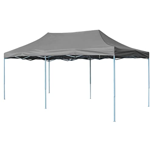Vidaxl Tenda Pieghevole Pop-Up Antracite Gazebo Tenda Feste Tendone Giardino