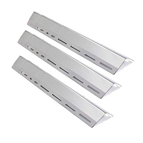 Lokhing 45629 (3 Pezzi) Scudo Universale Resistente In Lamiera Di Acciaio Inossidabile Regolabile Tenda Di Calore Copertura Del Bruciatore Piastre Di