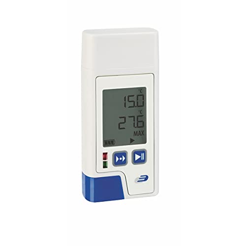 Tfa Dostmann 31.1057.02 Tfa Log200 - Registratore Di Dati Termici, Batteria A L, Colore: Bianco, Fs-De, Nero