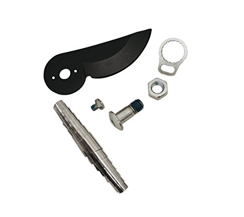 Fiskars Lama, Molla, Vite E Anello Di Sicurezza Originali Di Ricambio Per Forbici Con Lame Bypass Fiskars Pro P90, Nero, 1026278