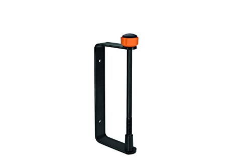 Fiskars Accessorio Da Parete Per Carrelli S, Facile Montaggio A Parete, Lavoro Di Alta Qualità, Nero/Arancione, 1020448