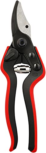 Felco 160S Cesoie (Taglio Ø 20 Mm, Cesoie Per Mani Piccole, Lunghezza 200 Mm, Cesoie Con Scanalatura Per Il Succo, Manici Ergonomici)