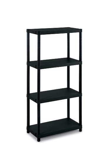 Terry, Scaffale 3060 S-4, Scaffale Modulare A 4 Ripiani, Da Interno Esterno. Materiale: Plastica, Dimensioni: 60X30X132 Cm