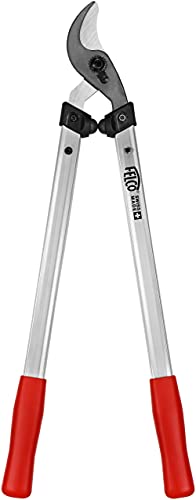 Felco 211-60 Cesoie (Lunghezza 60 Cm, Testa Di Taglio A Strappo, Forbici Da Taglio Ø 35 Mm, Manici In Alluminio, Cesoie Da Giardino Per Lavori Di Tagl