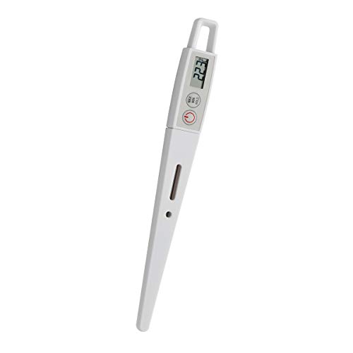 Tfa Dostmann Tfa 30.1040 Termometro Elettronico A Inserimento, Metallo, White, 218 X 24 X 19 Mm