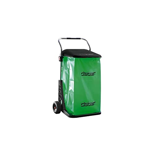 Claber 87267 Carrello Portasacco Cart-Eco 8934, Nero, 590X440X160 Cm