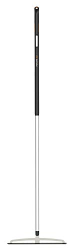Fiskars Rastrello Con 13 Denti, Lunghezza: 164 Cm, Larghezza: 37,3 Cm, Nero/Arancione, Alluminio/Plastica, Xact, M, 1027039