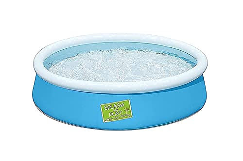 Bestway 5Ft X 15In Kids Fast Set Paddling Pool, My First Swimming Pool, Blue