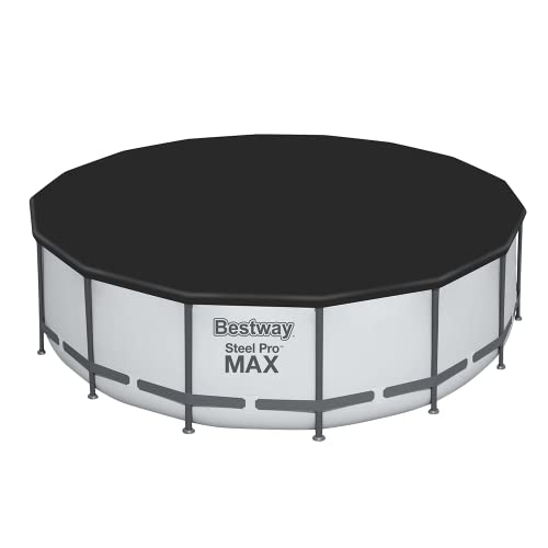 Bestway 58249 Telo Di Copertura Per Piscina Fuori Terra Rotonda Da 4.88 M E Hydrium Da 460 X 120 Cm