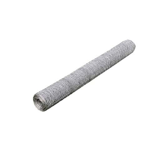 Rete Per Recinzione Metallica Galvanizzata A Maglia Esagonale 50 Cm X 25 M 0,75 Mm