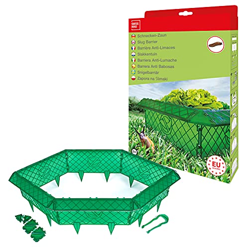 Swissinno Barriera Per Lumache 2M, Set Completo Con Angoli Variabili E Pinze Per Lumache, Senza Veleno Ed Ecologica, 100% Efficace. Atossica Ed Ecolog