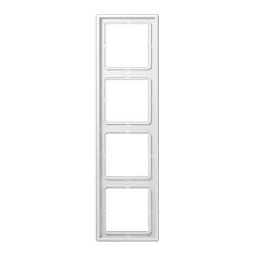 Jung, Placca Per Combinazione Orizzontale E Verticale, 4 Moduli - Ls984Ww