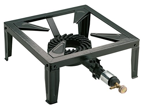 Kemper 104986 Fornellone In Ghisa, Con Supporto Pentola A 4 Piedi