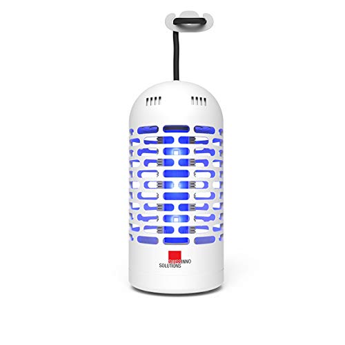 Swissinno Distruttore Elettrica Per Insetti Led 3 Watt: Contro Le Zanzare E Le Mosche In Casa, Efficiente Ed Elegante, Senza Veleni. X1