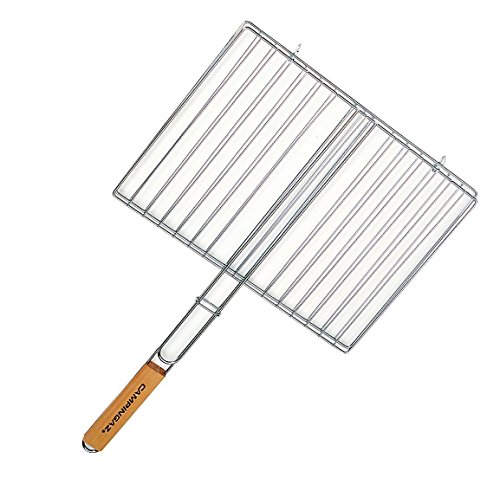 Campingaz 205703 Griglia Doppia Senza Piedi Grande, Argento