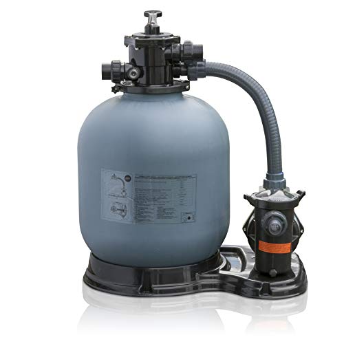 Gre Fs550 Filtro A Sabbia Per Piscina, 750 W, 10.000 L / H, Blu