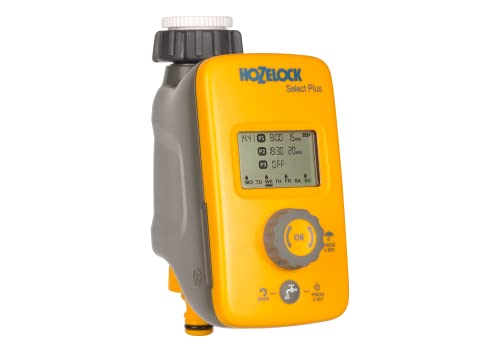 Hozelock Select Plus - Computer Di Irrigazione Elettronica, Colore: Giallo