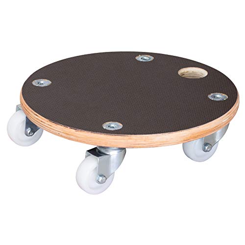 Wagner Carrello Per Piante Maxigrip Ø 29 X 8,5 Cm I Carrello Trasportatore/Portavaso Per Interni&Esterni I Carrello Trasportatore In Legno Certificato