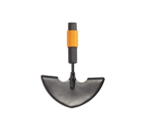 Fiskars Decespugliatore, Testa D'Attrezzo, Larghezza 19 Cm, Acciaio Al Boro, Nero/Arancione, Quikfit, 1000690