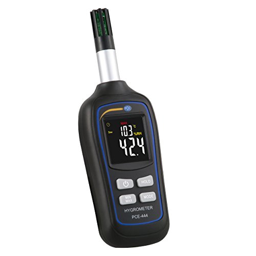 Mini Igrometro Pce-444 Come Dispositivo Tascabile Per Umidità E Temperatura Dell'Aria/Per La Misurazione Orientativa/Funzione Hold Determinazione Dell