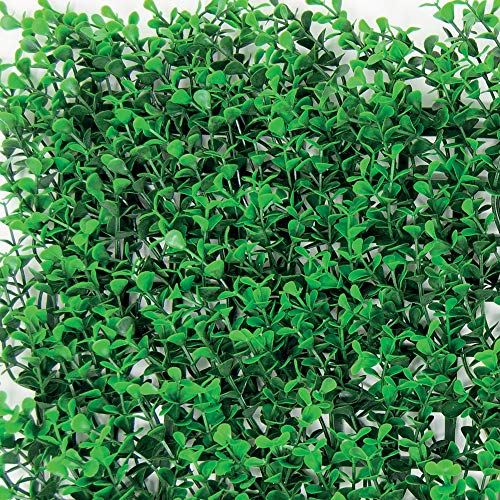 Tenax Siepe Sintetica A Pannelli Per Parete Giardino Verticale, Tipo Bosso Verde, Divy 3D Panel Buxus Intense 0,50 X 1 M, Componibile Per Decorazione