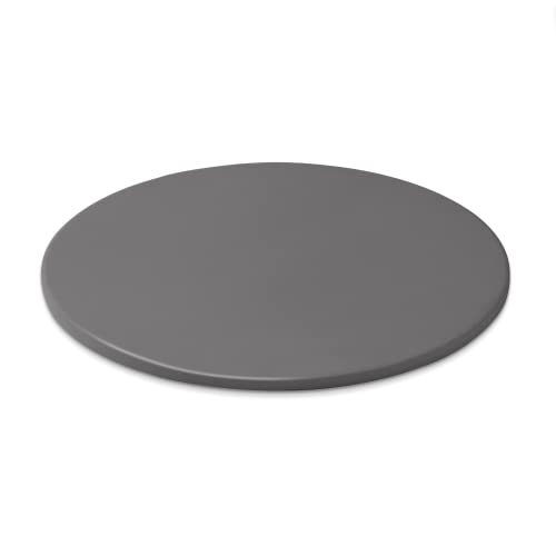 Weber Pietra Pizza Rotonda Smaltata 36 Cm, Nero (18412)