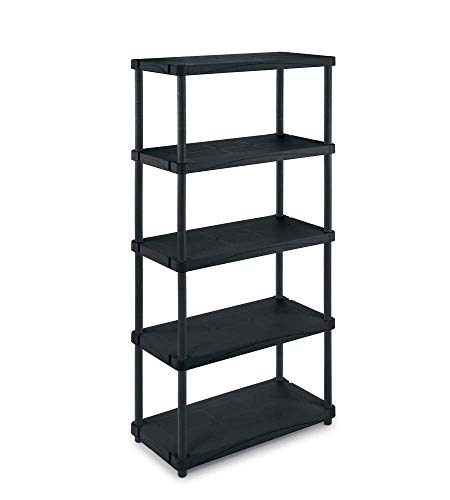 Terry, Scaffale 4080 C , Scaffale Modulare A 5 Ripiani, Da Interno Esterno. Materiale: Plastica, Dimensioni: 40X80X173,8 Cm